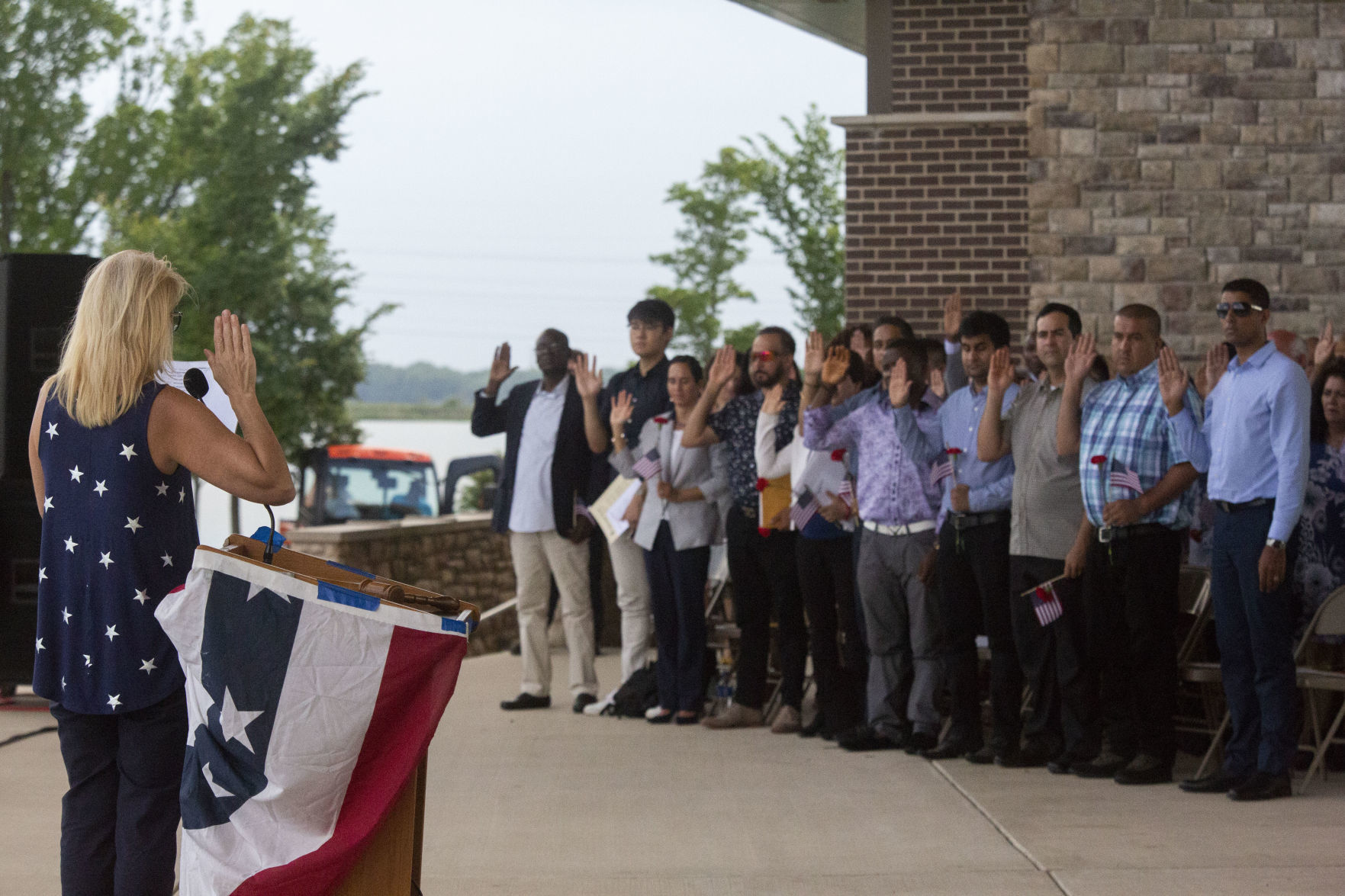 Naturalization ceremony